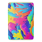 Farbnebel Badematte (Vorderseite Vertikal)