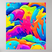 Farbnebel Poster (Vorne)