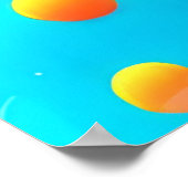 Farbnebel Poster (Ecke)