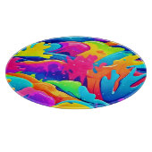 Farbnebel Schneidebrett (Ecke)