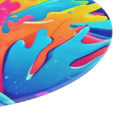 Farbnebel Schneidebrett (Ecke)