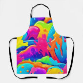 Farbnebel Schürze (Vorderseite)