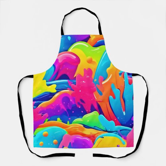 Farbnebel Schürze (Vorderseite)