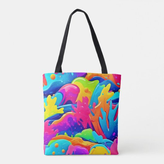 Farbnebel Tasche (Rückseite)