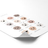 Farbneutrale Gefühle Poster (Ecke)