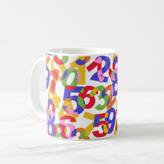 Farbnummern mischen kaffeetasse (Vorderseite Links)