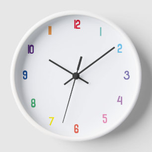 Farbnummern Uhr