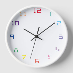 Farbnummern Uhr