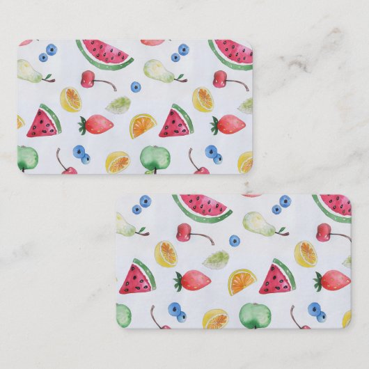 FARBOBST VISITENKARTE (Vorne/Hinten)