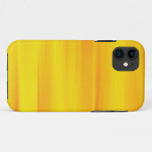 Farborange Gelber Hintergrund Case-Mate iPhone Hülle (Rückseite (Horizontal))