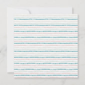 Farbpalette aquamarin, grau und rosa einladung (Rückseite)