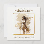 Farbpalette Bridesmaid Vorschlag. (Vorderseite)