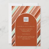 Farbpalette Cinnamon Sage Einladung (Rückseite)