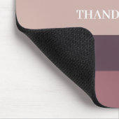 Farbpalette der Farbstreifen Mousepad (Ecke)