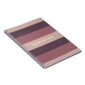 Farbpalette der Farbstreifen Notizblock (Rechte Seite)