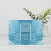 Farbpalette der Foto-Karte für die Hochzeitssafel Begleitkarte (Stehend Vorderseite)