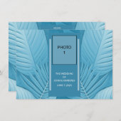 Farbpalette der Foto-Karte für die Hochzeitssafel Begleitkarte (Vorne/Hinten)