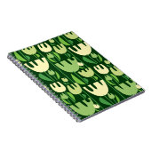 Farbpalette der Tulips Notizblock (Rechte Seite)