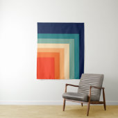 Farbpalette des Retro-70er Wandteppich (Beispiel)