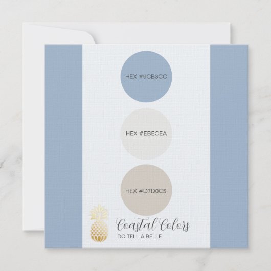 Farbpalette Einladung (Vorderseite)