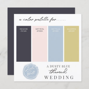 Farbpalette Einladung