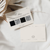 Farbpalette Farbe Schwarz/Silber für Hochzeitsklei RSVP Karte