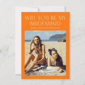 Farbpalette Foto Meine überbrückte Vorschlagskarte Einladung (Vorderseite)