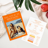 Farbpalette Foto Meine überbrückte Vorschlagskarte Einladung