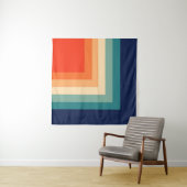 Farbpalette für 70er rückgängig wandteppich (Beispiel (Horizontal))