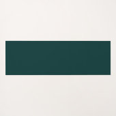 Farbpalette für dunkle Cyan Moderne, benutzerdefin Yogamatte (Rückseite (Horizontal))