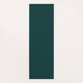 Farbpalette für dunkle Cyan Moderne, benutzerdefin Yogamatte (Rückseite)