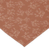 Farbpalette für einfache Verzweigungen | Burnt Sie Tischdecke (Schrägansicht)