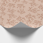 Farbpalette für einfache Verzweigungen | Cheek Pea Geschenkpapier (Ecke)