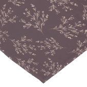 Farbpalette für einfache Verzweigungen | Pflaume Großer Tischläufer (Ecke)