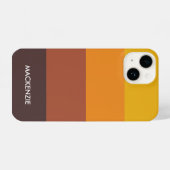 Farbpalette für Minimalistische Streifen iPhone Hülle (Rückseite (Horizontal))