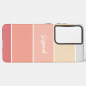 Farbpalette für personalisierte Korallenriffe - Ch Samsung Galaxy Hülle (Linke Seite)
