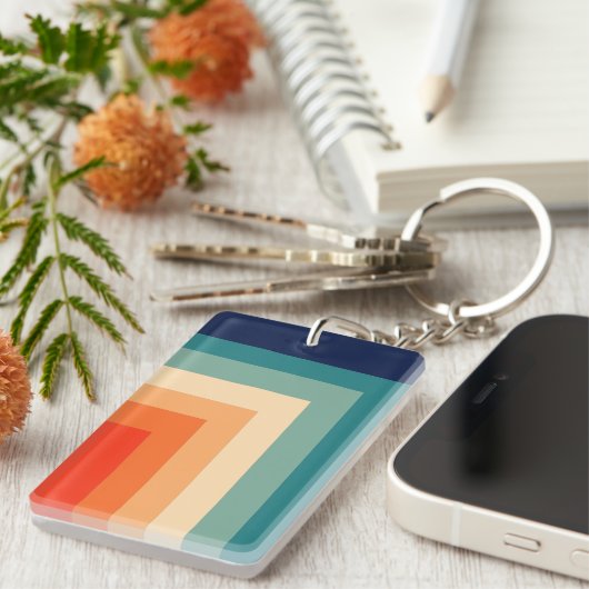 Farbpalette für Retro-70er Schlüsselanhänger (Vorderseite rechts)