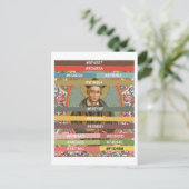 Farbpalette für St. Ivo in Kermartin (BK 015) Postkarte (Stehend Vorderseite)