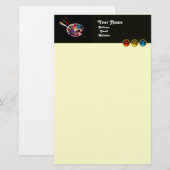 FARBPALETTE, gelb Briefpapier (Vorne/Hinten)