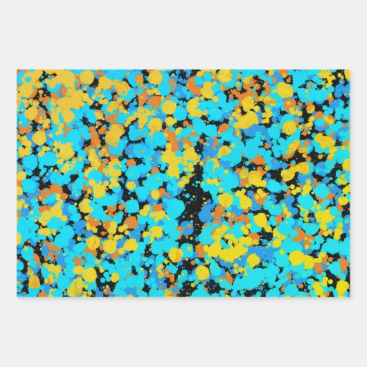 Farbpalette Geschenkpapier Set (Vorderseite 2)