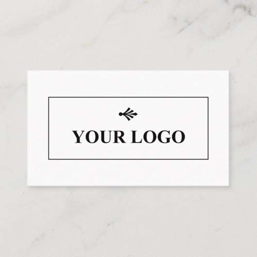 Farbpalette in Pink, Schwarz - Das Logo Terminkarte (Rückseite)