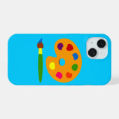Farbpalette iPhone 15 Hülle (Rückseite (Horizontal))