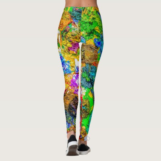 Farbpalette Leggings (Rückseite)