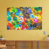 Farbpalette Leinwanddruck (Insitu (Wohnzimmer))