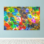 Farbpalette Leinwanddruck (Insitu (Holzboden))