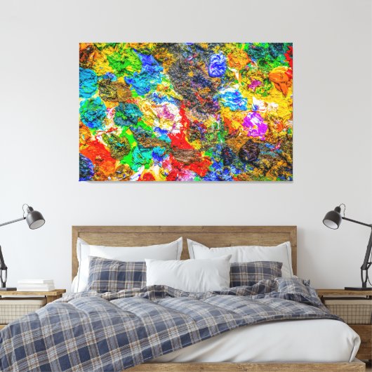 Farbpalette Leinwanddruck (Insitu (Schlafzimmer))