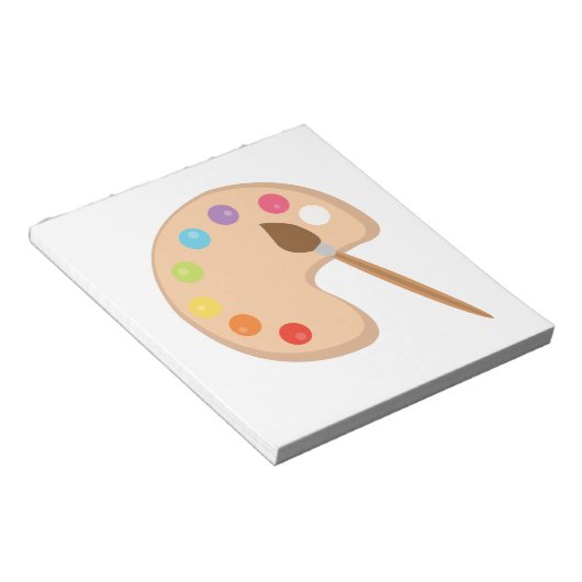 Farbpalette Notizblock (angewinkelt)