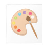 Farbpalette Notizblock (Vorderseite)
