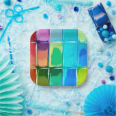 Farbpalette Pappteller (Party)