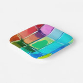 Farbpalette Pappteller (Gewinkelt)